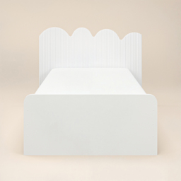 Flair Calista White Single Bed - thumbnail 3