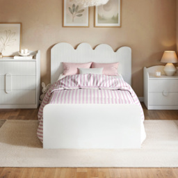 Flair Calista White Single Bed - thumbnail 4