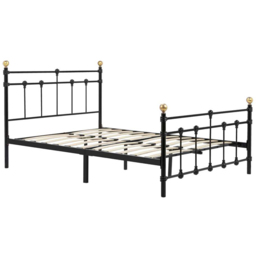 Atlas Double Black Bed - thumbnail 2