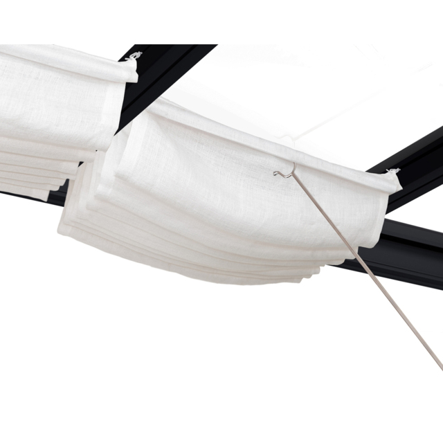 Palram Canopia Stockholm White Roof Blinds 64 x 325cm - image 1