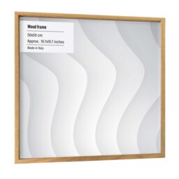 Wood Photo Frame - 50x50cm - Oak - thumbnail 1