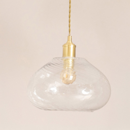 ValueLights Corinne Brushed Gold Glass 3 Drop Bar Ceiling Pendant Light - thumbnail 3