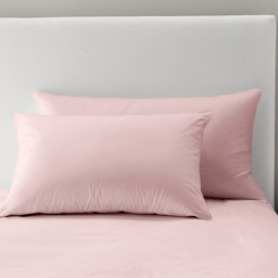 Velosso Microfibre Pink Pillowcase 2 Pack - thumbnail 2
