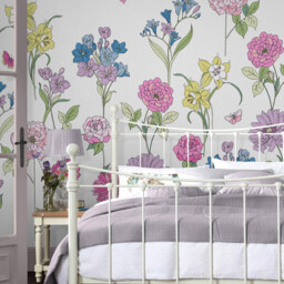 Laura Ashley Gilly Multicolour Mural - thumbnail 1