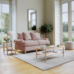 Clara Faro 14 Pink 2 Seater Medium Agmamito Sofa - thumbnail 3