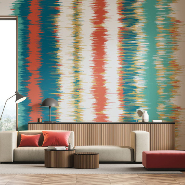 Origin Murals Linear Stripe Multi Wall Mural - image 1