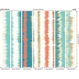 Origin Murals Linear Stripe Multi Wall Mural - thumbnail 3