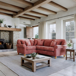 Sinatra Glory Deep Terra 4 Seater Right Hand Corner Sofa - thumbnail 3