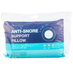 Sleepworks Anti-Snore Support Pillow - White