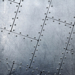 Origin Murals Tiled Metal Grey Wall Mural - thumbnail 2