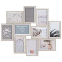 The Port. Co Gallery Leilani 10 Aperture Collage 22.9 x 19.4 inch Photo Frame