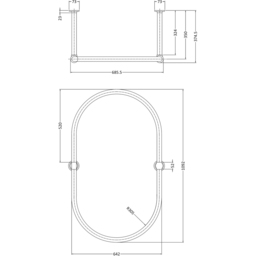 nuie Oval Shower Ring - thumbnail 2