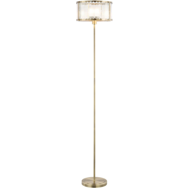 Bonnie Floor Lamp Antique Brass - image 1