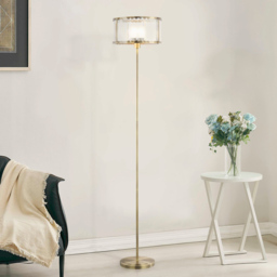 Bonnie Floor Lamp Antique Brass - thumbnail 2