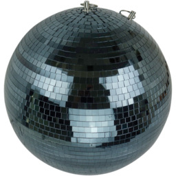 FX Lab Classic Black Mirror Ball 16 inch