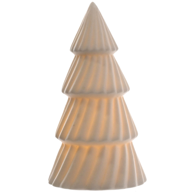 The Seasonal Gift Co. LED Ceramic Light Up Christmas Tree 15cm - image 1