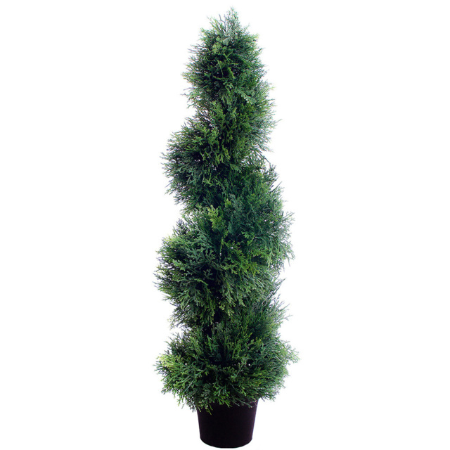 3ft Cedar Spiral Topiary Tree - image 1
