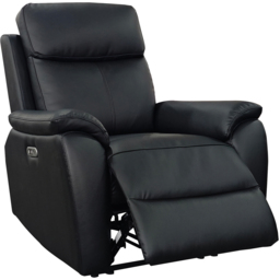Aspire Kingsmere Black Power Recliner Armchair - thumbnail 2