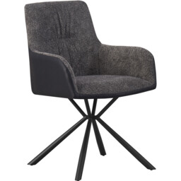 Henley Black Dining Chair Set of 2 - thumbnail 2