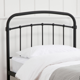 Halston 3.0 Single Black Metal Bed Frame - thumbnail 3