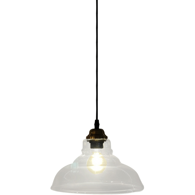 Sorrelis Fiora Clear Glass E27 Pendant Shade