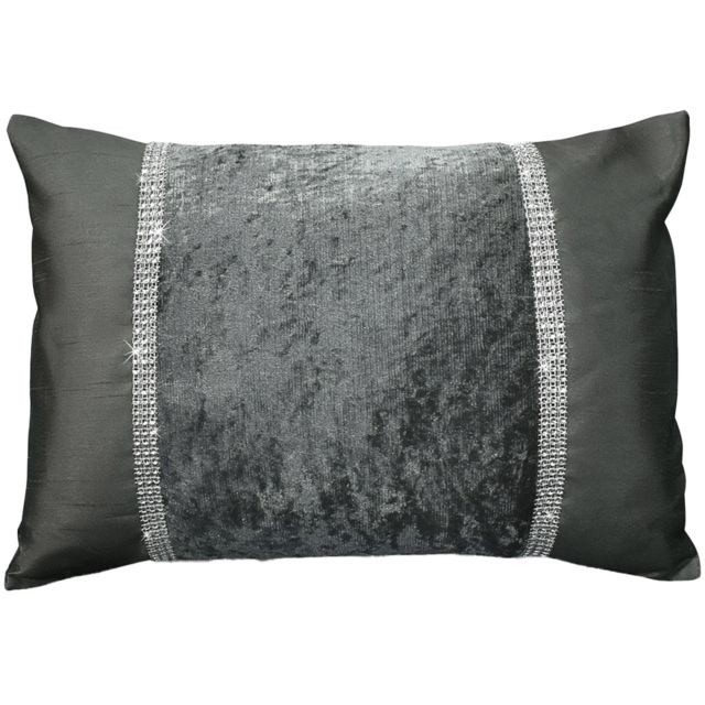 Intimates Topaz Charcoal Diamante Boudoir 30 x 40cm