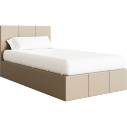 GFW Single Natural Side Lift Ottoman Bed - thumbnail 4