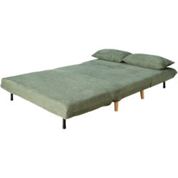 Home Source Lorena Double Green Sofa Bed - thumbnail 3