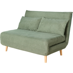 Home Source Lorena Double Green Sofa Bed - thumbnail 2
