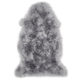 Origins Genuine Grey Sheepskin Rug - thumbnail 1