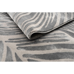 Sunset Leaf Rug Grey 160cm - thumbnail 3