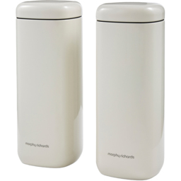 Morphy Richards Cream Large Storage Canister 2 Pack - thumbnail 1