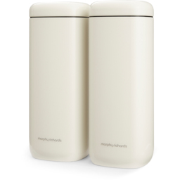 Morphy Richards Cream Large Storage Canister 2 Pack - thumbnail 4