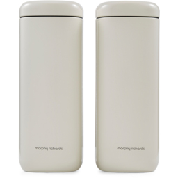 Morphy Richards Cream Large Storage Canister 2 Pack - thumbnail 3