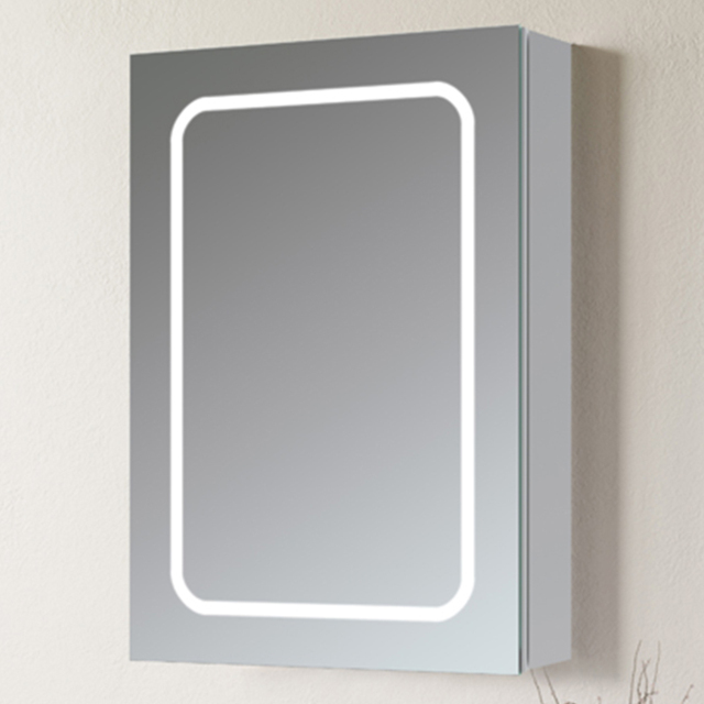 Bathstore Pearl Single Door LED Mirror Bathroom Cabinet - image 1