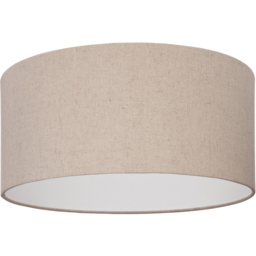 EGLO Feniglia Beige Linen Ceiling Light