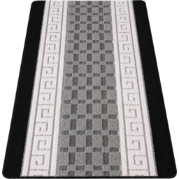 Smart Living Black and Grey Non-Slip Mat with Gel Backing 60 x 220cm - thumbnail 1
