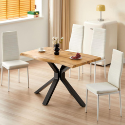 Kosy Koala 4 Seater Wooden Dining Set White