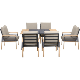 Bronte Dining Set Grey - thumbnail 4