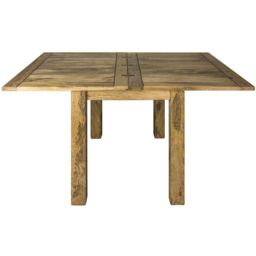 Artisan Furniture Granary Oak 6 Seater Mango Wood Extendable Butterfly Dining Table - thumbnail 4