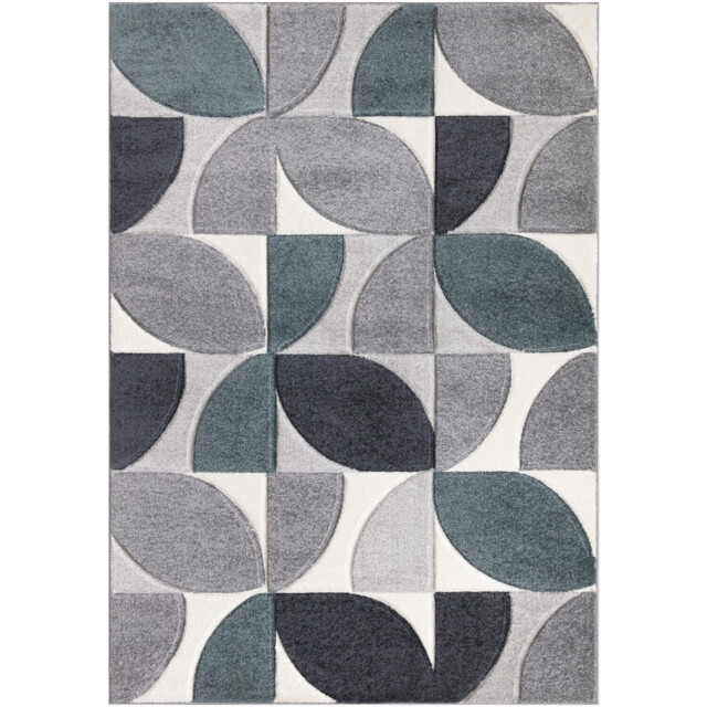 Modern Geo Rug - Teal / 120cm - image 1