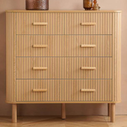 Birlea Axel 5 Drawer Fluted Chest of Drawers