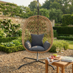 Farringdon Hanging Chair Natural - thumbnail 3