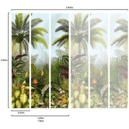 Grandeco Raffia 3 Lane Wall Mural - thumbnail 4