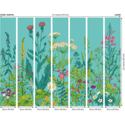 Origin Murals Botanical Fleur Multicolour Wall Mural - thumbnail 3