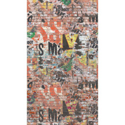Grandeco Graffiti Wall 3 Lane Wall Mural - thumbnail 2