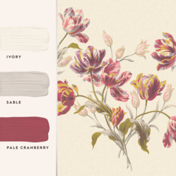 Laura Ashley Gosford Red Mural - thumbnail 2