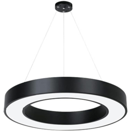 ENER-J Cool White LED 24W 6000K Hollow Round Minimalist Ceiling Pendant Light