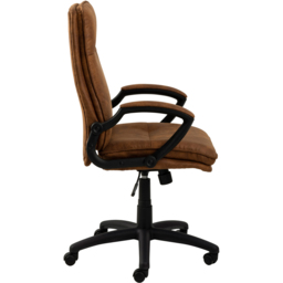 Florence Brad Brown Swivel Chair - thumbnail 3