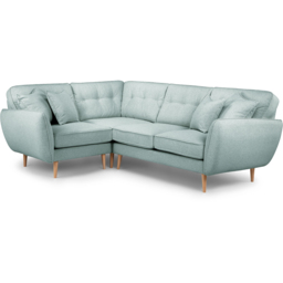 Opry Faro 4 Seater Button Back Aqua Right Hand Corner Sofa - thumbnail 2